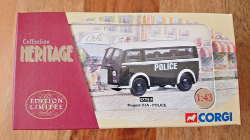 Corgi ex70618 peugeot - peugeot, d3a